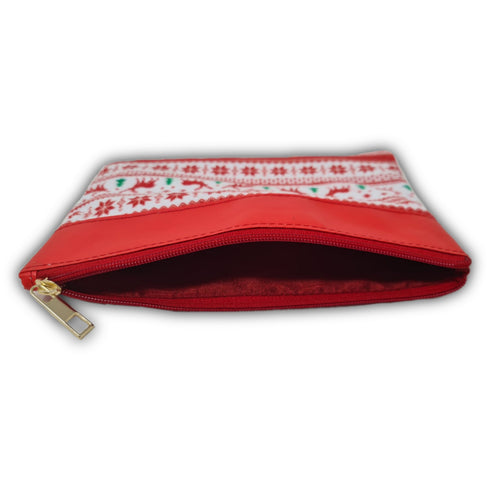 XMAS PU Personalised Pouch